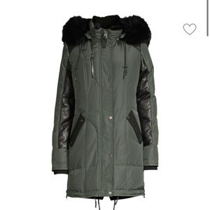 Nicole Benisti Chelsea Rabbit Fur-Lined & Fox Fur-
Trimmed Parka